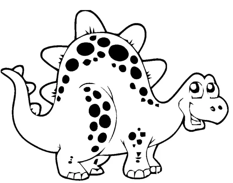 Dinosaurios 25 Dinosaurios páginas para colorear gratis