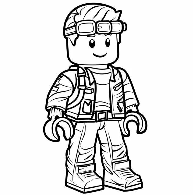 Roblox 2 Roblox para colorear