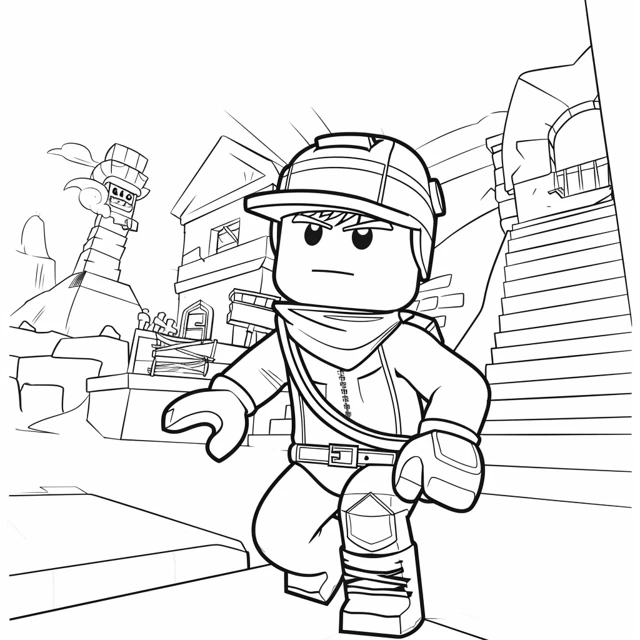 Roblox 6 dibujos para colorear grinch El Explorador Intrépido