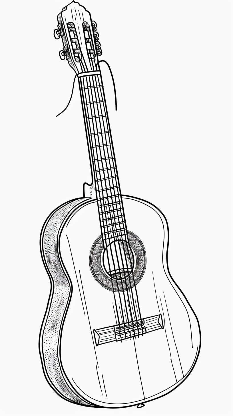 Instrumentos Musicales 3 dibujos para colorear grinch Instrumentos Musicales para Colorear