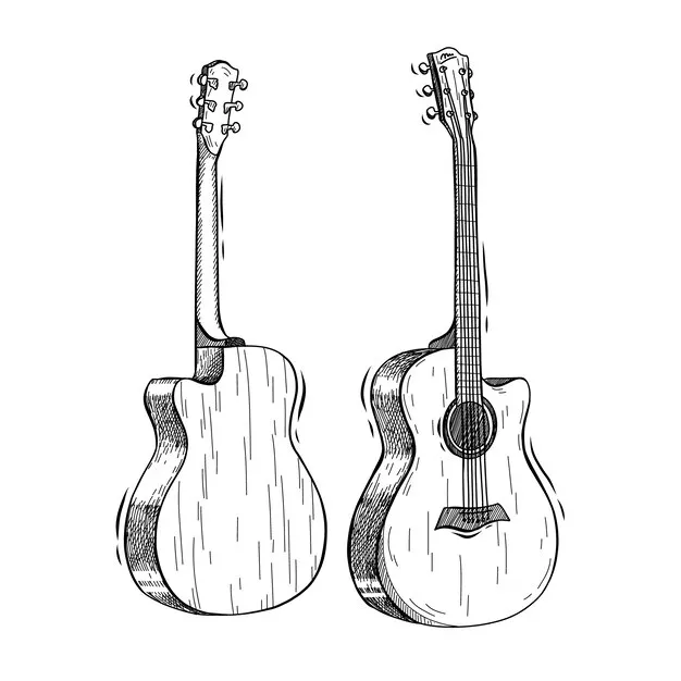 Instrumentos Musicales 215 Instrumentos Musicales para colorear para colorear 1