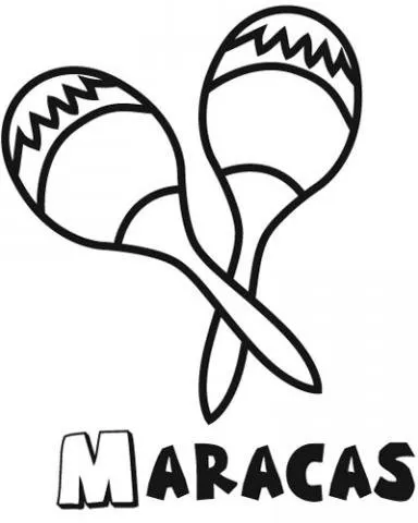 Instrumentos Musicales 58 páginas para colorear para imprimir gratis Instrumentos Musicales para colorear