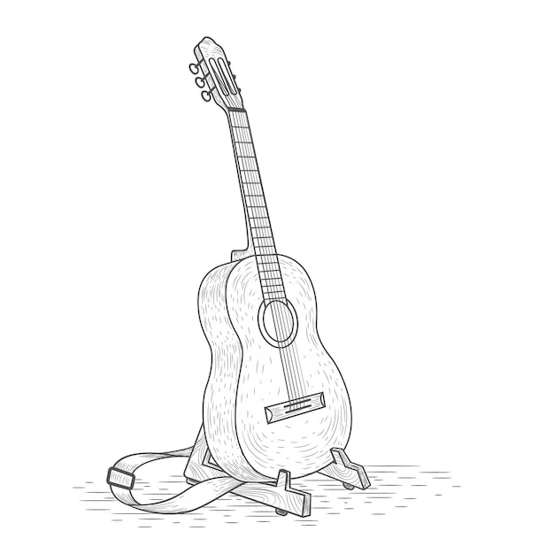 Instrumentos Musicales 212 páginas para colorear gratis Instrumentos Musicales para colorear 11