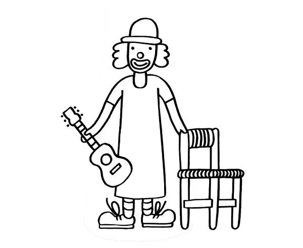 Instrumentos Musicales 45 Instrumentos Musicales para colorear páginas para colorear fáciles