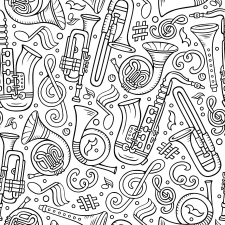 Instrumentos Musicales 41 páginas para colorear para niños Instrumentos Musicales para colorear
