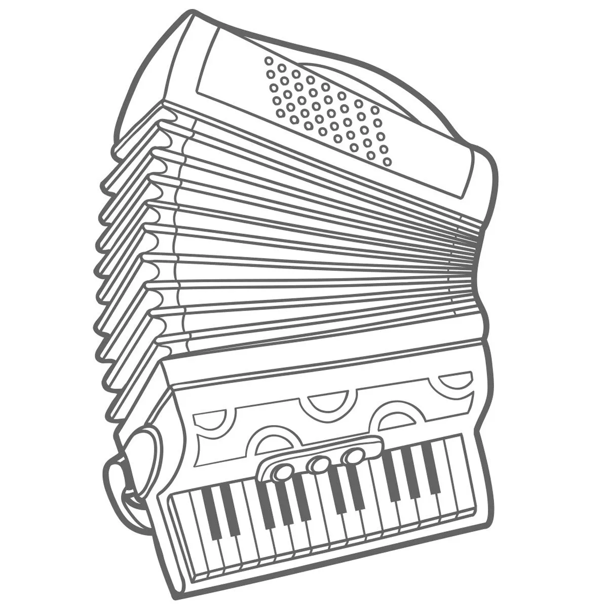 Instrumentos Musicales 17 páginas para colorear detalladas de Instrumentos Musicales para colorear