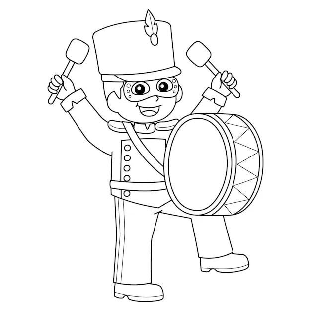 Instrumentos Musicales 206 Instrumentos Musicales para colorear páginas para colorear de adornos 6
