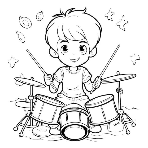 Instrumentos Musicales 203 Instrumentos Musicales para colorear dibujos para colorear grinch 2