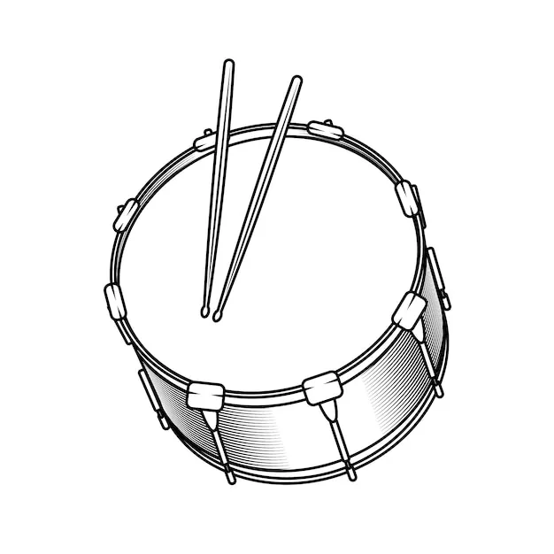 Instrumentos Musicales 174 páginas para colorear gratis Instrumentos Musicales para colorear para adultos 2