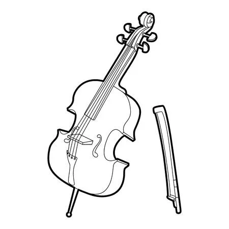 Instrumentos Musicales 159 Instrumentos Musicales para colorear páginas para colorear de adornos 3