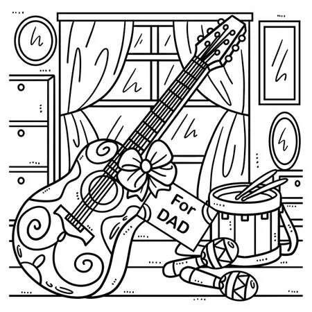 Instrumentos Musicales 135 dibujos para colorear grinch Instrumentos Musicales para colorear 7
