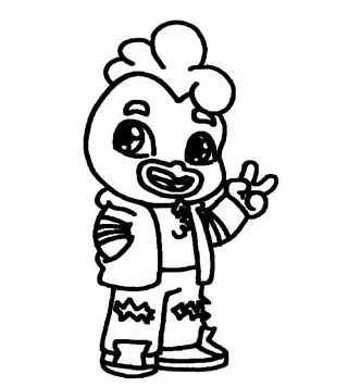 felices páginas para colorear Mikecrack para Colorear