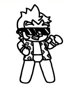 Mikecrack para Colorear páginas para colorear gratis 1