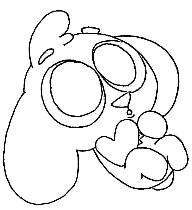 colorear páginas de Mikecrack para Colorear 1