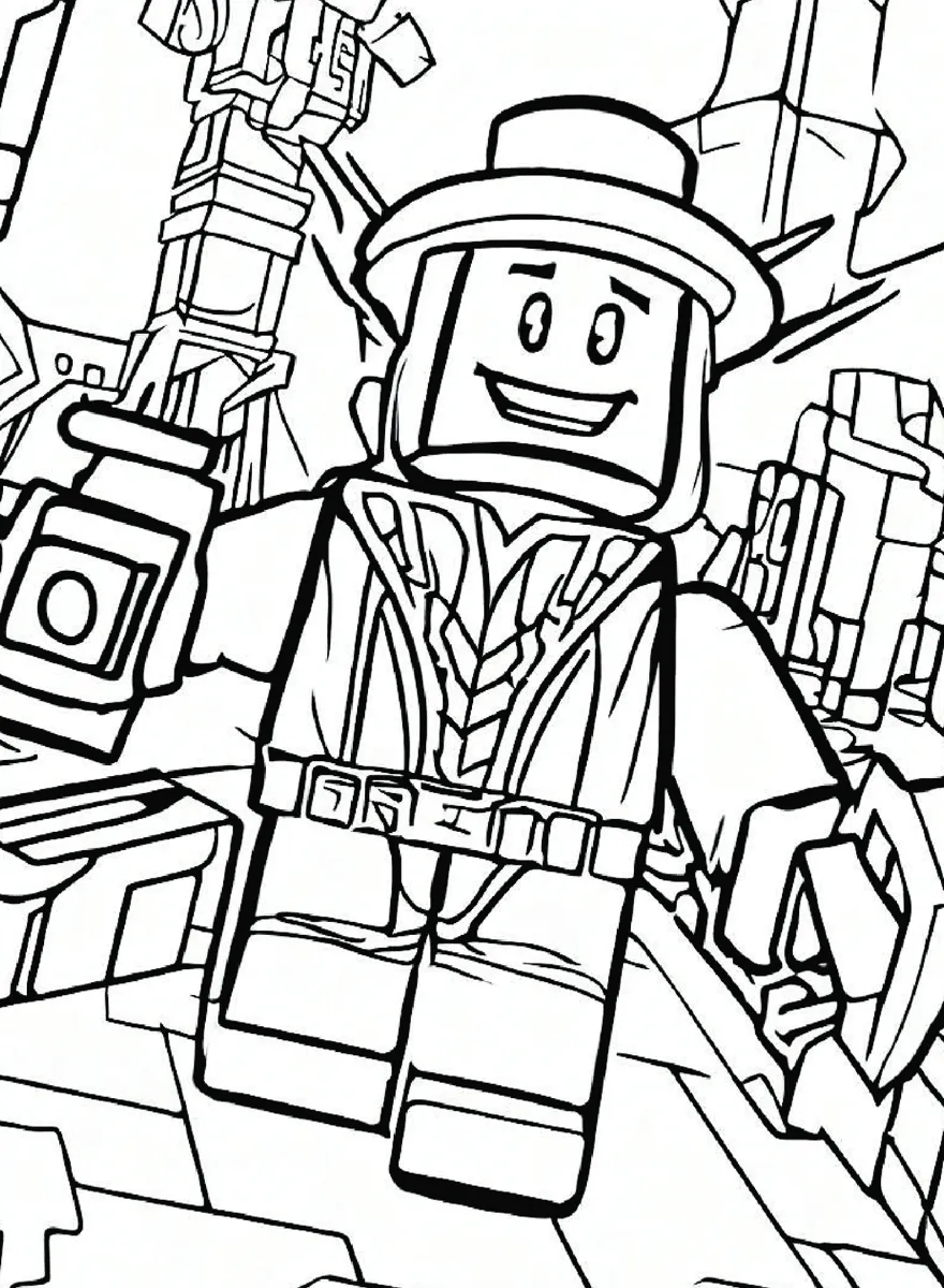 Roblox 29 Roblox páginas para colorear