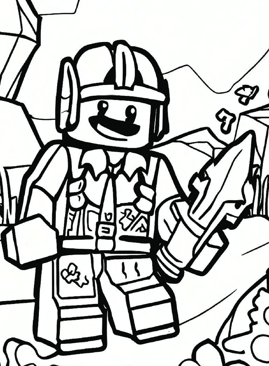 Roblox 32 para colorear Roblox