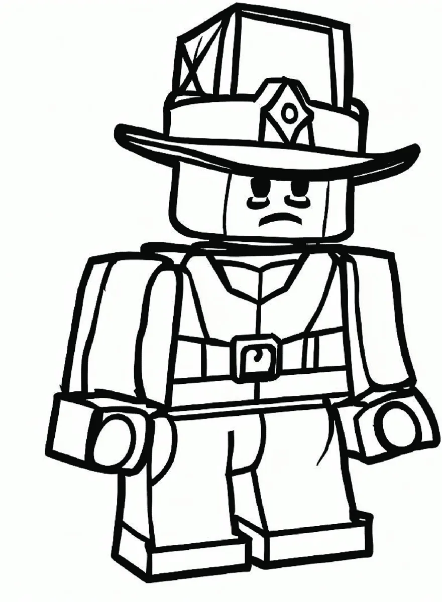 Roblox 38 para colorear Roblox 1