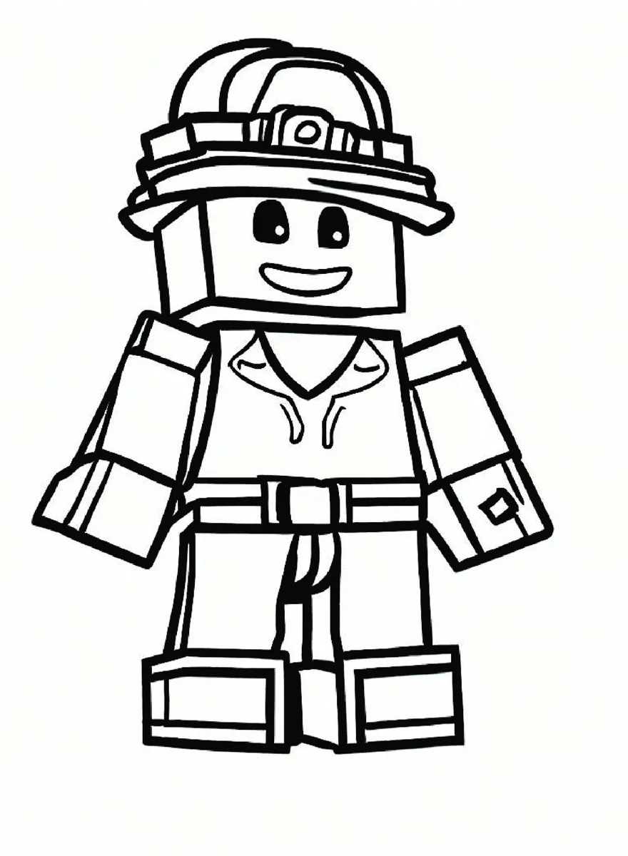 Roblox 48 Roblox páginas para colorear para imprimir gratis