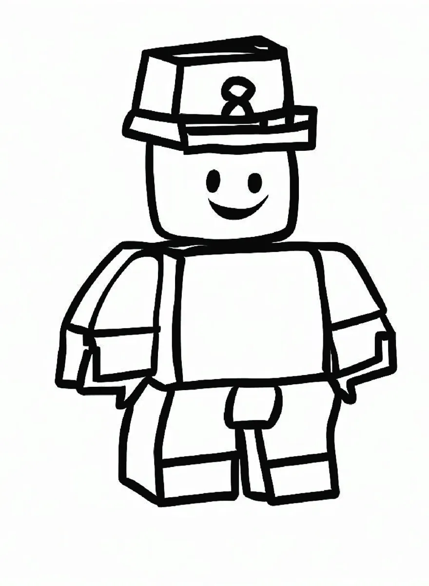 Roblox 51 páginas para colorear gratis Roblox 2
