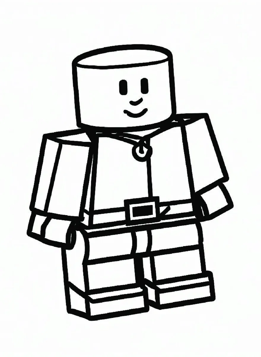 Roblox 52 páginas para colorear imprimibles Roblox 2