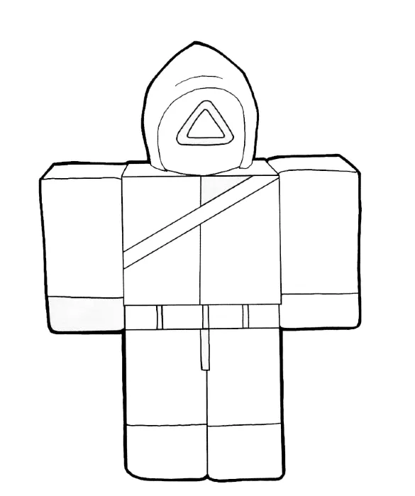 Roblox 57 páginas para colorear detalladas de Roblox para adultos 2