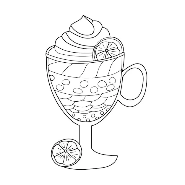 Té con leche 46 dibujos para colorear grinch Té de la leche para Colorear 2