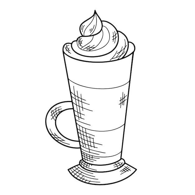 Té con leche 37 páginas para colorear para adultos Té de la leche para Colorear