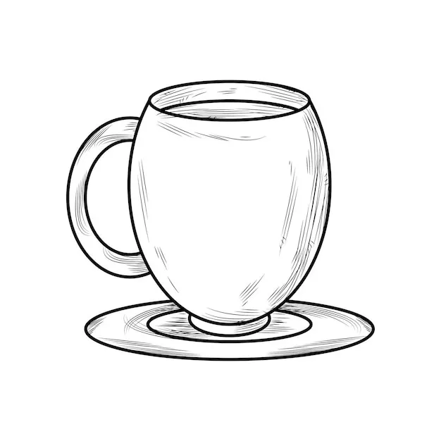 Té con leche 28 Té de la leche para Colorear páginas para colorear para niños 1