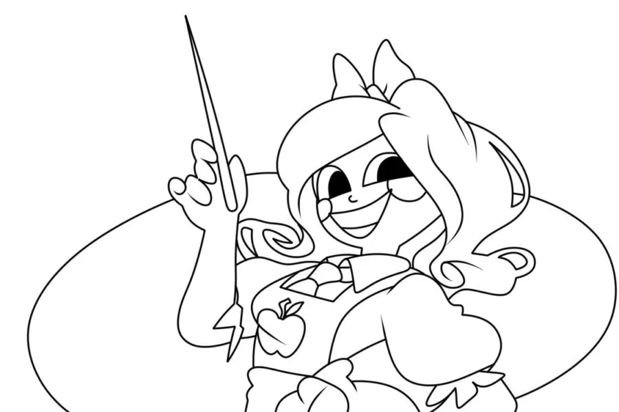 lindas páginas para colorear poppy playtime chapter 3 para colorear 2