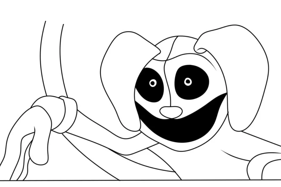 páginas para colorear gratis poppy playtime chapter 3 para colorear 1