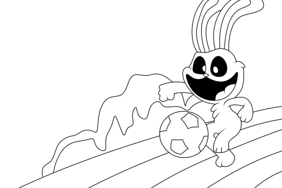 páginas para colorear poppy playtime chapter 3 para colorear 1