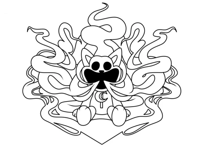 poppy playtime chapter 3 para colorear dibujos para colorear grinch