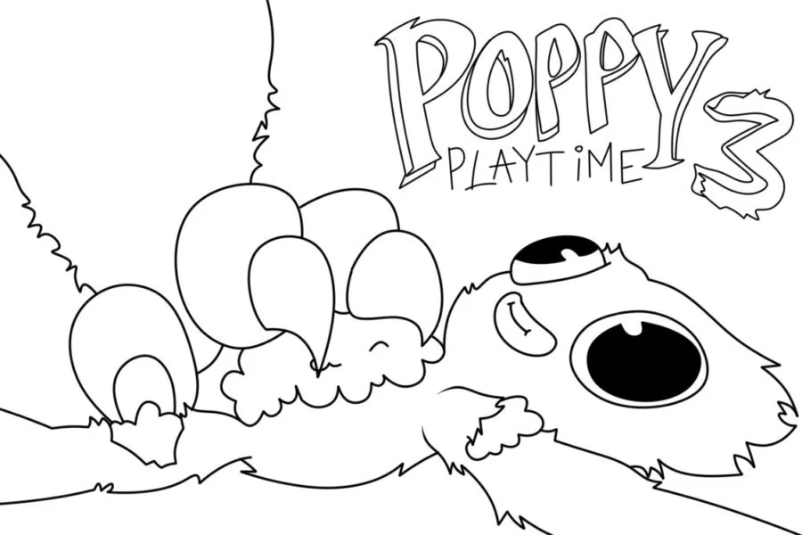 poppy playtime chapter 3 para colorear páginas para colorear para imprimir gratis