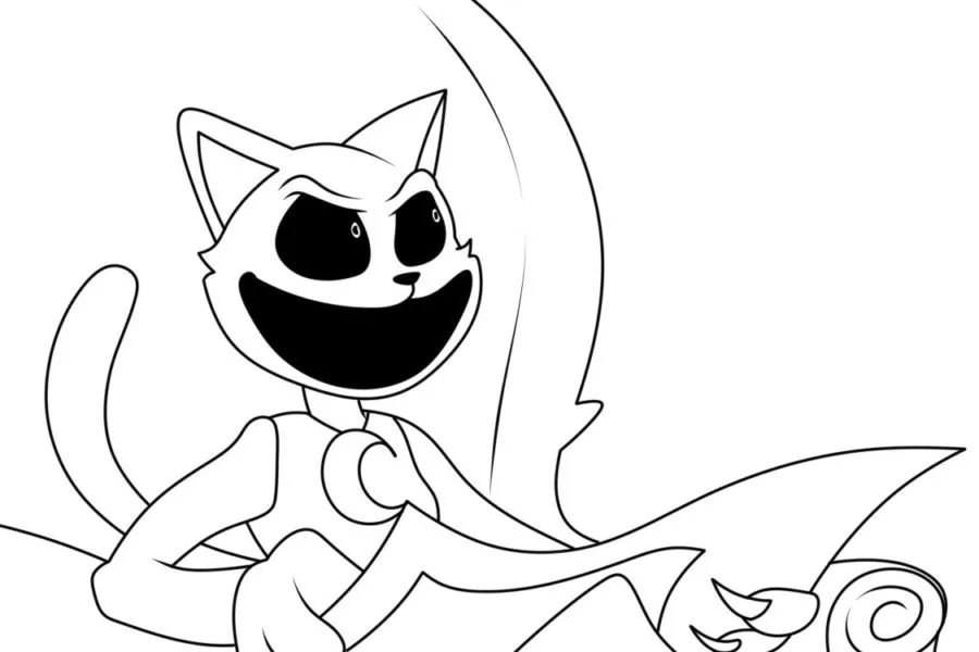 para colorear poppy playtime chapter 3 para colorear 2