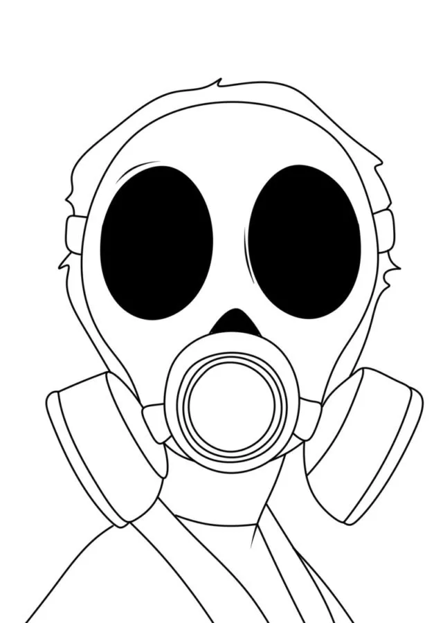 colorear páginas de poppy playtime chapter 3 para colorear