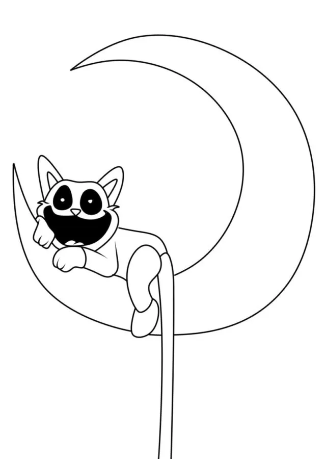 poppy playtime chapter 3 para colorear páginas para colorear gratis