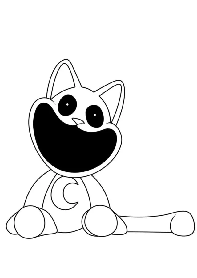 páginas para colorear poppy playtime chapter 3 para colorear