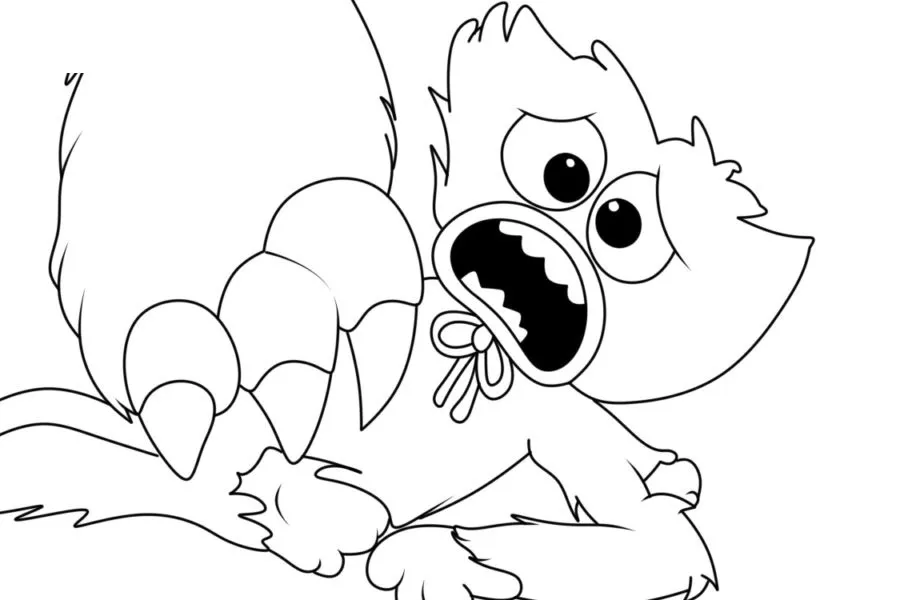 páginas para colorear para adultos poppy playtime chapter 3 para colorear