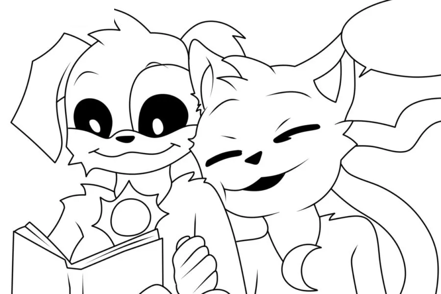 poppy playtime chapter 3 para colorear dibujos para colorear grinch 1