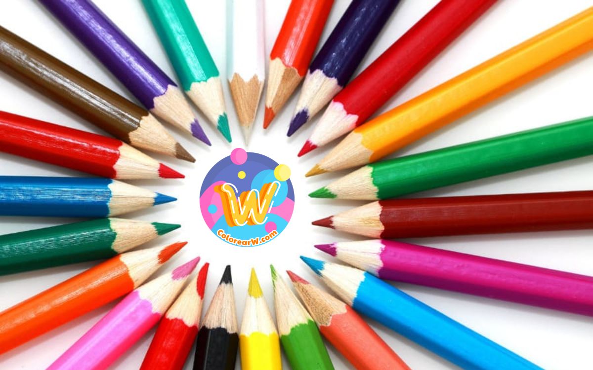 Descubriendo los Colores del Mundo con los Mejores Lápices para Colorear! 1 lindas páginas para colorear Colores del Mundo con los Mejores Lápices para Colorear