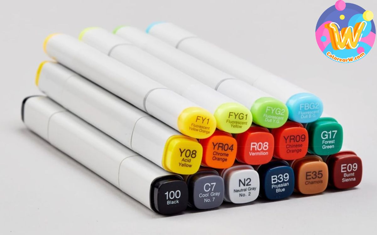 ¡Manchitas, Salpicaduras y Remolinos! Marcadores y Lápices de Colores 1 páginas para colorear gratis Empieza con los Marcadores pdf
