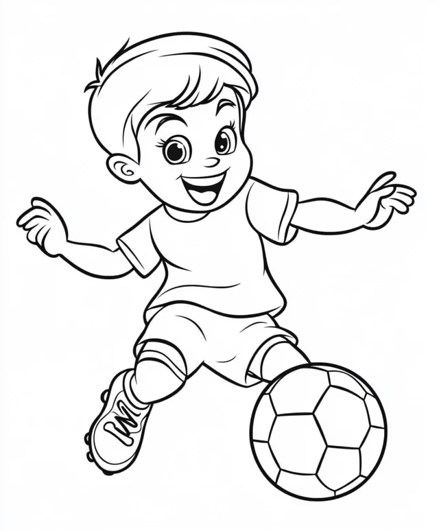 páginas para colorear kawaii lindas Eurocopa