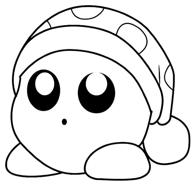 Kirby 70 páginas para colorear para adultos Kirby para colorear 3