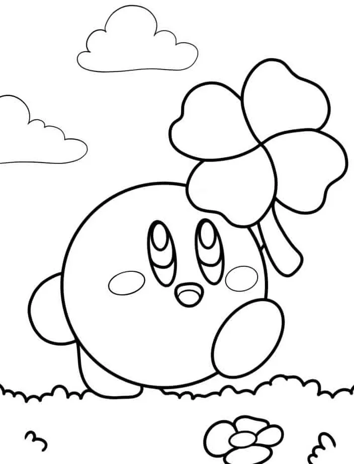 Kirby 87 páginas para colorear Kirby para colorear imprimibles gratis