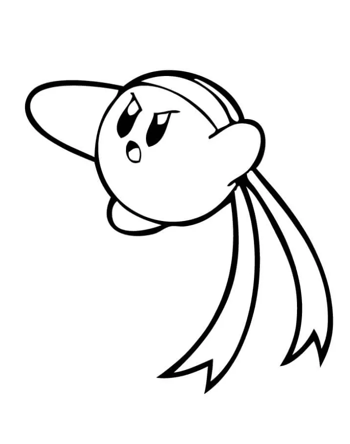Kirby 83 páginas para colorear para niños Kirby para colorear 2
