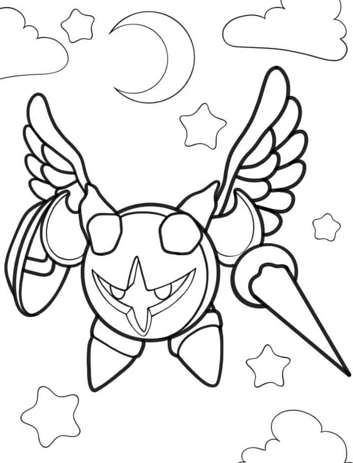 Kirby 91 páginas para colorear para niños Kirby para colorear 3