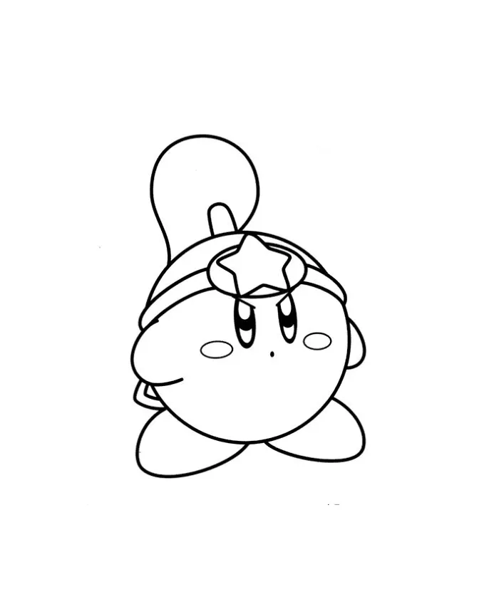 Kirby 51 Kirby para colorear páginas para colorear imprimibles