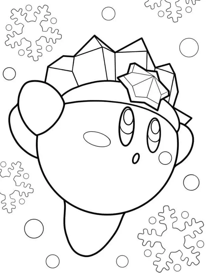 Kirby 93 Kirby para colorear páginas para colorear gratis 4