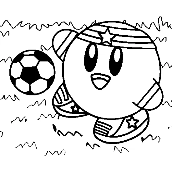 Kirby 34 páginas para colorear gratis Kirby para colorear para adultos 1
