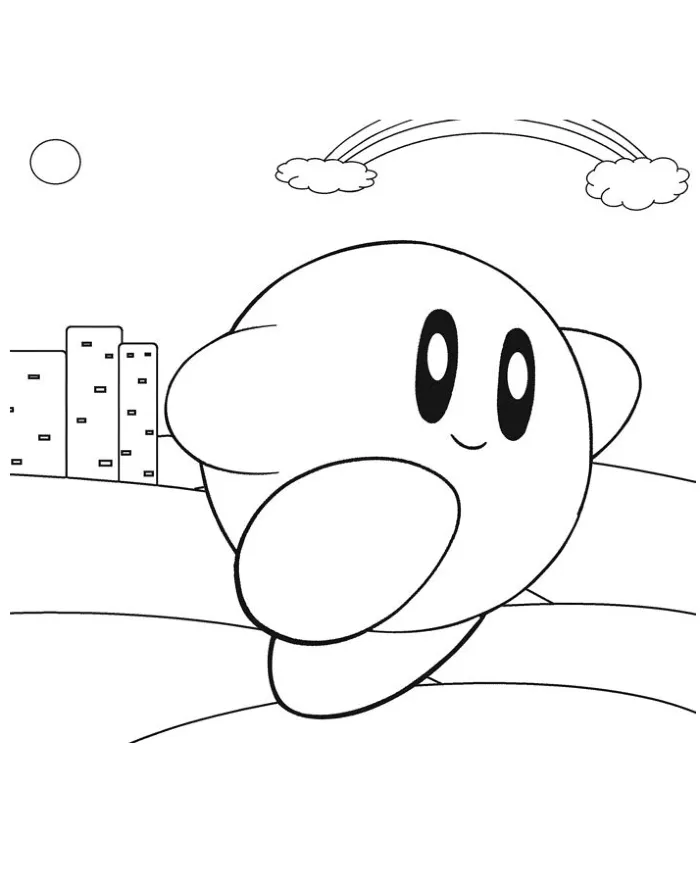 Kirby 37 dibujos para colorear grinch Kirby para colorear 1